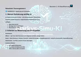 Vorschau - Arbeitsblätter - Künstliche Intelligenz Rätsel Evaluierung von KI Konzepten Jg.8-10 / Weiterbildung - Seite 2