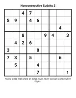 Vorschau - Arbeitsblätter - Sudoku leicht - Seite 1