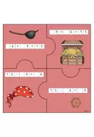 Vorschau - Arbeitsblätter - Materialpaket : Aufgabenfamilien ZR 20 (Umkehraufgabe, Tauschaufgabe) - Seite 3