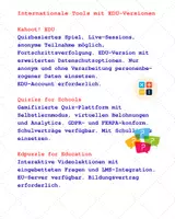 Vorschau - Anderer Materialtyp - DSGVO-konforme Lernspiele und Tools für den Unterricht - Seite 1