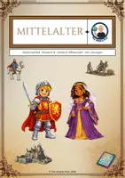 Vorschau - Unterrichtsreihen - Das Mittelalter - Stationsarbeit - Deckblatt