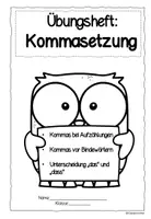 Vorschau - Unterrichtsreihen - Kommasetzung: Kommas bei Aufzählungen, Kommas vor Bindewörtern, Unterscheidung „das“ und „dass - Seite 3