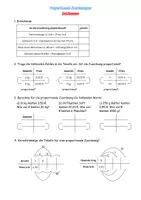 Vorschau - Arbeitsblätter - Zweisatz - Deckblatt