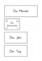 Vorschau - Bildkarten - Pinguinklasse - Kalender für die Tafel - Seite 1