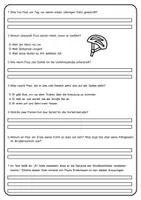 Vorschau - Arbeitsblätter - Lesetexte Straßenverkehr - mit Fragen / Textversändnis - Seite 3