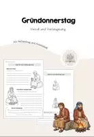 Vorschau - Arbeitsblätter - Ostern - Verrat und Verleugnung (Gründonnerstag) - Deckblatt