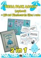 anteprima - Flashcard - 💧 MEGA PACK ACQUA: Lapbook Interattivo + 20 Flashcards illustrate - Pagina di copertina