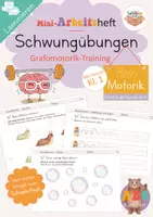 Vorschau - Arbeitsblätter - Konzentrationsübung: Feinmotorik - Schwungübungen - Deckblatt