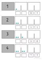 Vorschau - Arbeitsblätter - Arbeitsblatt Mathe Zahlenzerlegung Schüttelbox - Seite 2