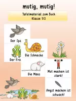 Vorschau - Poster - Tafelmaterial zum Buch: Mutig, mutig! - Deckblatt