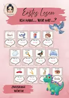 Vorschau - Stationenlernen - Erstes Lesen - Ich habe… Wer hat...? (Zweisilbige Wörter) - Deckblatt