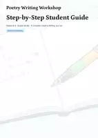 Vorschau - Arbeitsblätter - Poetry Writing Workshop | Step-by-Step Creative Writing Guide (Grades 6–9) - Deckblatt