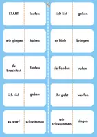 Vorschau - Spiele - Präteritum üben: Dominospiel ab Klasse 5 - Seite 1
