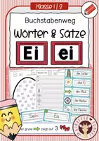Vorschau - Unterrichtsreihen - Wörter mit „Ei/ei“ – Lesen & Schreiben lernen | Buchstabenweg - Deckblatt