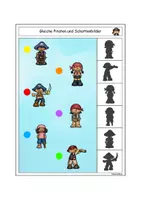 Vorschau - Arbeitsblätter - 🏴☠️ Materialpaket Piraten Lernspiele Sommer Meer Kindergarten - Seite 2