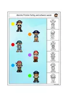 Vorschau - Stationenlernen - 🏴☠️Piraten Klammerkarten schau genau Meer Sommer Kindergarten - Seite 3