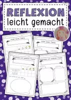 Vorschau - Arbeitsblätter - Sachunterricht Reflexion - Deckblatt