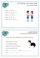 Vorschau - Arbeitsblätter - Mathe: Knobelaufgaben (optimal für Vertretungsstunden) - Seite 2