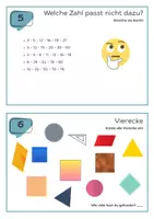 Vorschau - Arbeitsblätter - Mathe: Knobelaufgaben (optimal für Vertretungsstunden) - Seite 3