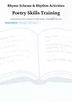 Vorschau - Unterrichtsreihen - Poetry Skills Bundle – Figurative Language, Rhyme & Annotation (Grades 6–9) - Seite 1