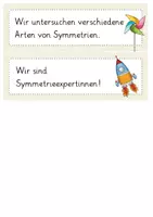 Vorschau - Arbeitsblätter - Symmetrie Stationsarbeit - Symmetrie, Achsensymmetrie & Spiegeln kennenlernen und entdecken - Seite 2