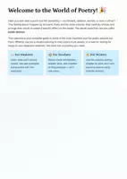Vorschau - Unterrichtsreihen - Poetry Devices Workbook: Alliteration, Onomatopoeia & More | Worksheets & Creative Writing (Grades 6–9) - Seite 1