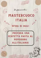 Vorschau - Arbeitsblätter - Cucinare in italiano - dal lessico alla produzione scritta - Deckblatt