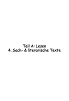 Vorschau - Arbeitsblätter - Sachtexte & Erzähltexte verstehen (Kl. 3-4). Übungen zu Textsorten, Gedichten & Leseverständnis - Deckblatt
