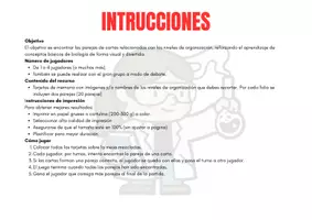 Vista previa - Juegos / Gamificación - Recurso PAREJILLAS: Niveles de organización - página 2