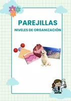 Vista previa - Juegos / Gamificación - Recurso PAREJILLAS: Niveles de organización - Portada