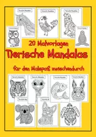 Vorschau - Arbeitsblätter - Tierische Mandalas - Deckblatt