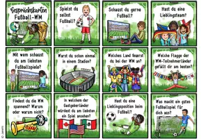 Vorschau - Spiele - Fußball WM 2026 Gesprächskarten | Sprechen & DaZ | Klasse 1–4 | 48 Impulskarten für die Grundschule - Seite 2
