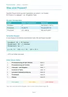 Vorschau - Arbeitsblätter - Arbeitsheft Prozentrechnung Klasse 7 – Dreisatz & Formeln | Gymnasium | Mit Lösungen, Tests & Formelkarte - Seite 2