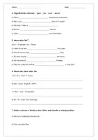 Vorschau - Arbeitsblätter - Practice the Present Perfect - Seite 1