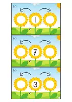 Voorbeeld - Buurgetallen bloemen 1 t/m 20 - Pagina 2