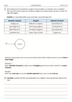 Vorschau - Arbeitsblätter - Zustandstabellen und Zustandsdiagramme - Seite 1