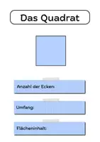 Vorschau - Arbeitsblätter - Geometrie: Steckbriefe Flächen (Gruppenarbeit) - Seite 2