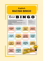 Vorschau - Arbeitsblätter - Racism Speaking Bingo (Klasse 9–11) – Englisch-Einstieg - Deckblatt