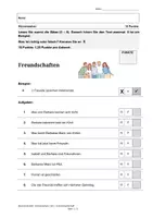 Vorschau - Stundenentwürfe - A2 HÖRVERSTEHEN Freundschaften R/F Perfekt für Tests! - Seite 1