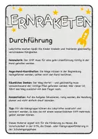 Vorschau - Arbeitsblätter - Labyrinth - Auge Hand Koordination - Feinmotorik - Seite 1