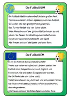 Vorschau - Arbeitsblätter - Abschreibtexte - Fußball - Seite 1