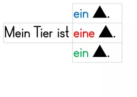 Vorschau - Fördermaterial/Inklusion - Tierrätsel Schreibplan Grundschule – Arbeitsblatt & Poster (Klasse 1–2) | Sätze schreiben & Texte strukturieren - Seite 2