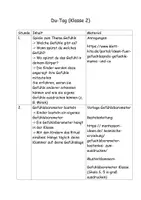 Vorschau - Unterrichtsreihen - Du-Tag (Klasse 1-4), Projektwoche / Projekttage - Seite 1