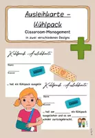 Vorschau - Merkblätter - Ausleihkärtchen Kühlpack - Deckblatt