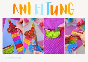 Vorschau - Mal- und Bastelvorlagen - 🧁Geburtstags-Countdown 🎉 - Seite 3