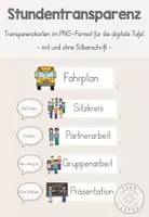 Vorschau - Präsentationen/Tafelbilder - Stundentransparenz - digitale Karten - Deckblatt