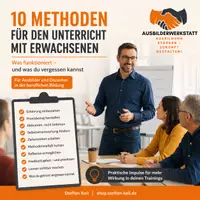 Vorschau - Unterrichtsreihen - Checkliste - 10 Methoden für den Unterricht mit Erwachsenen - Deckblatt