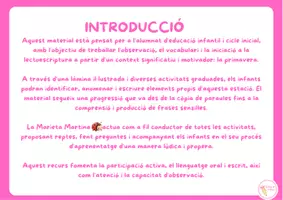 Vista previa - Hojas de trabajo - Explorem amb la Marieta Martina🐞🌸 - página 2