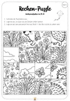 Vorschau - Arbeitsblätter - Rechen-Puzzle: Analogieaufgaben im ZR 20 - Seite 3