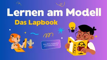 Vorschau - Stundenentwürfe - EA 11a Lapbook zu Modelllernen - Deckblatt